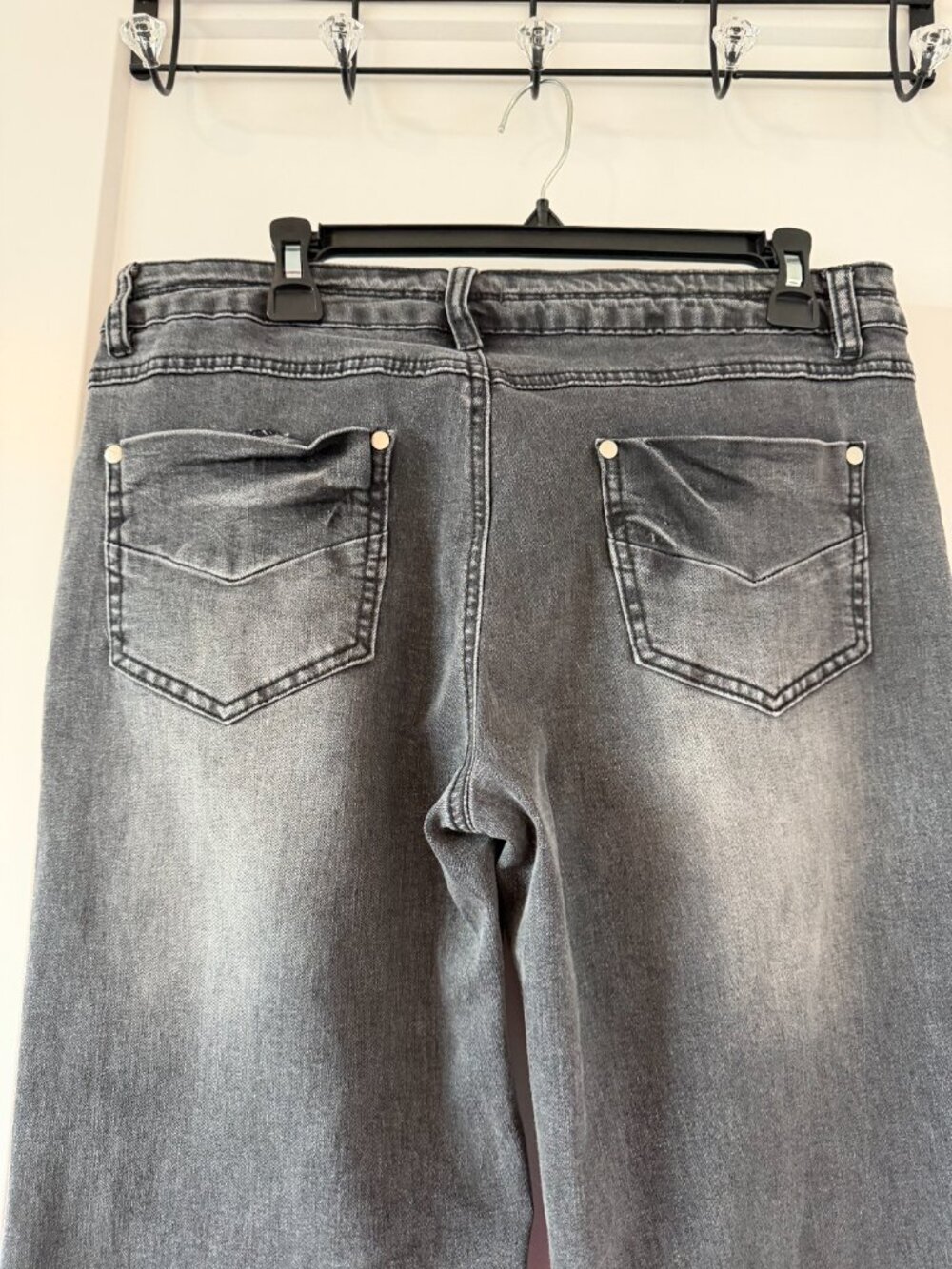 Flamingals Flare Wide Leg Jeans - Picture 6 of 7